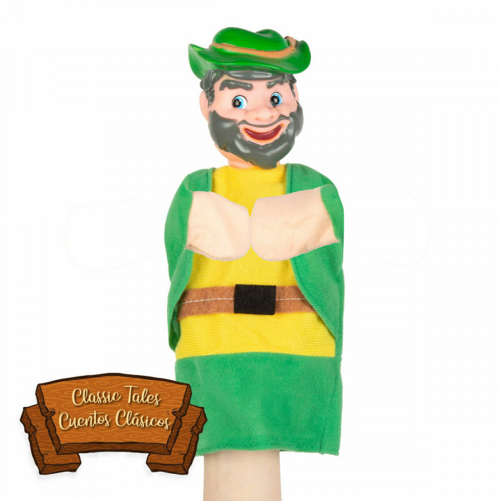 Marioneta de Peluche Colorbaby Caperucita Roja