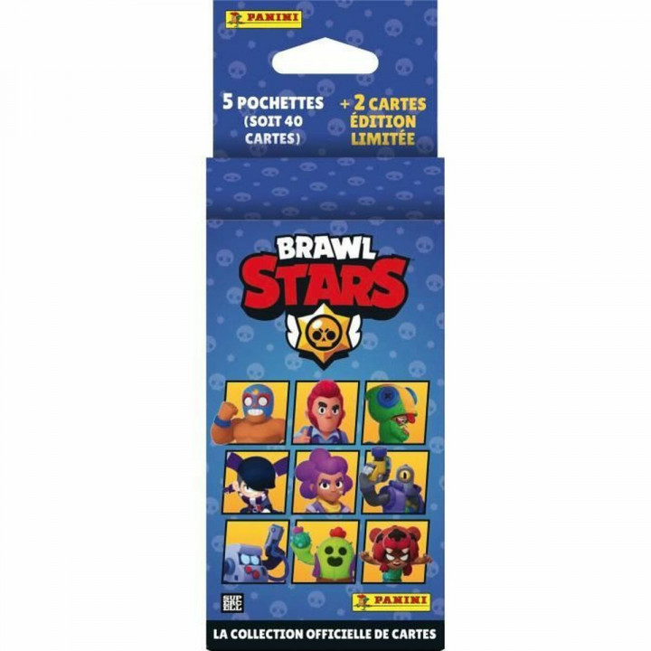 Stickerverpakking Panini BRAWL STARS 40 Onderdelen