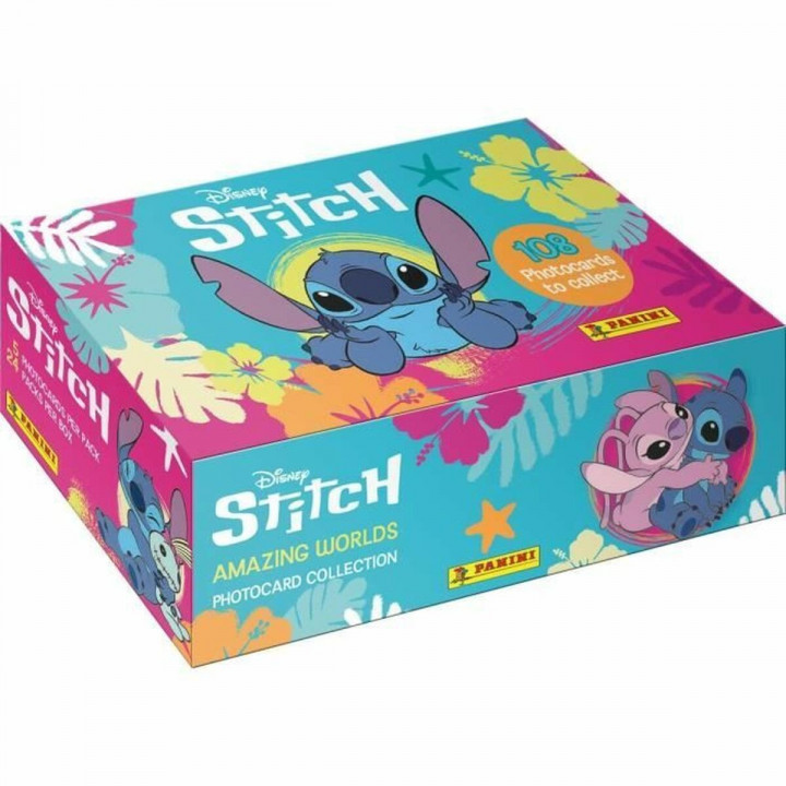 Pack of stickers Panini Stitch Amazing Worlds 120 Pieces