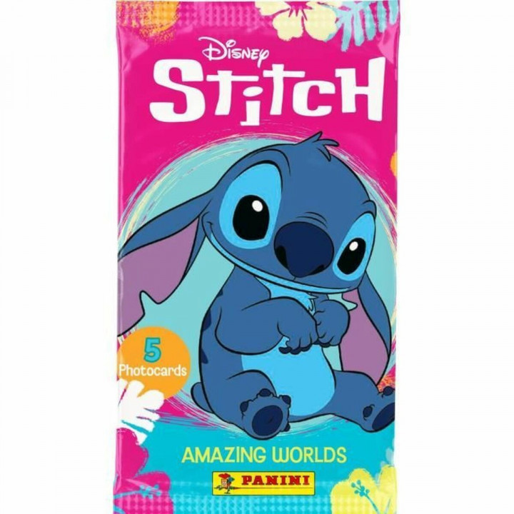 Aufkleber-Pack Panini Stitch Amazing Worlds 120 Stücke