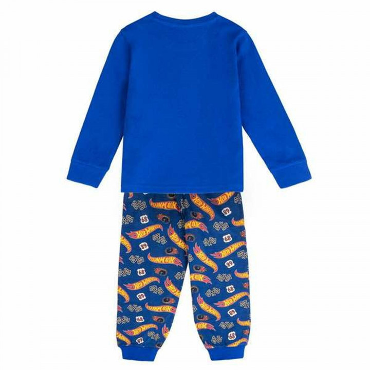 Pyjama Enfant Hot Wheels Bleu