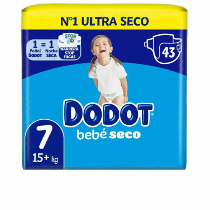 Pañales Desechables Dodot Etapas 7 (43 Unidades)