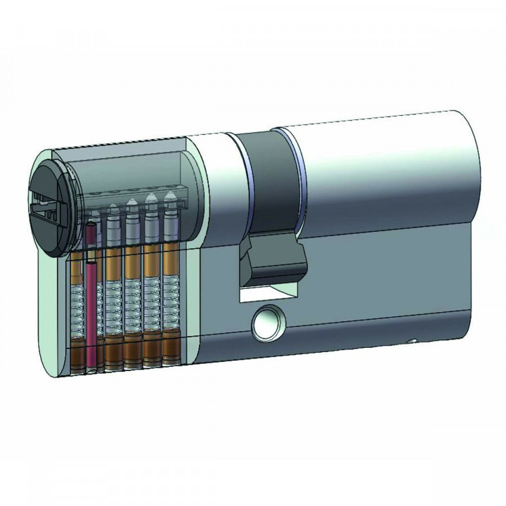 Slot Yale Blik Cirkelvormig