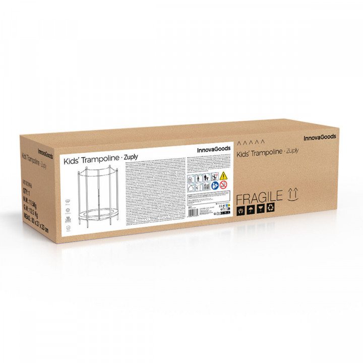 Kindertrampoline met veiligheidsnet Zuply InnovaGoods