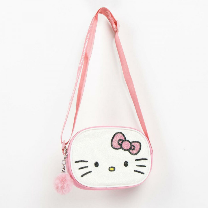 Bolso Bandolera Hello Kitty Rosa 14,5 x 10,5 x 4,0 cm