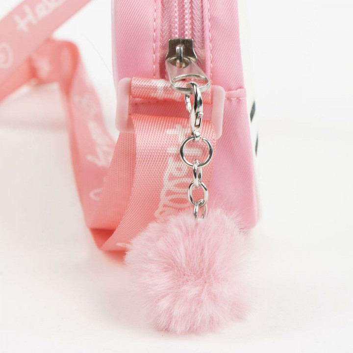 Bolso Bandolera Hello Kitty Rosa 14,5 x 10,5 x 4,0 cm