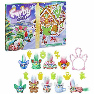 Advent Calendar Furby Minis Polyester ABS PoE Multicolour