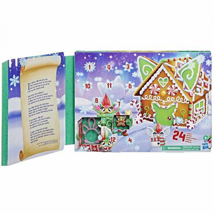 Adventskalender Furby Minis Polyester ABS PoE Bunt