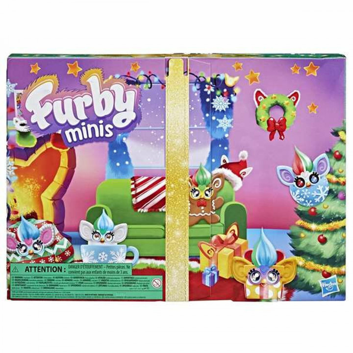 Calendario dell'Avvento Furby Minis Poliestere ABS PoE Multicolore