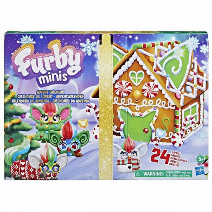 Calendario de Adviento Furby Minis Poliéster ABS PoE Multicolor