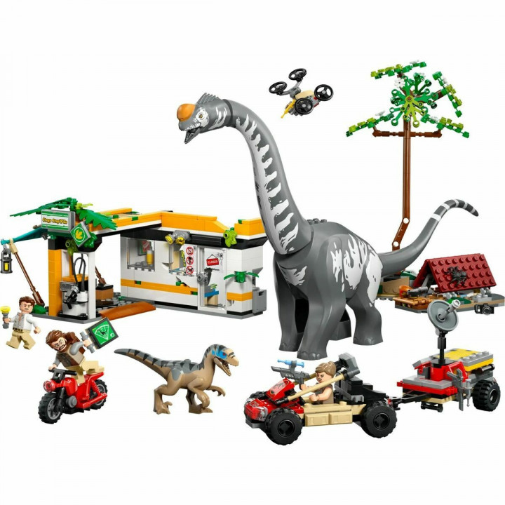Juego de Construcción Lego JURASSIC WORLD 76973 Raptor & Titanosaurus Tracking Mission