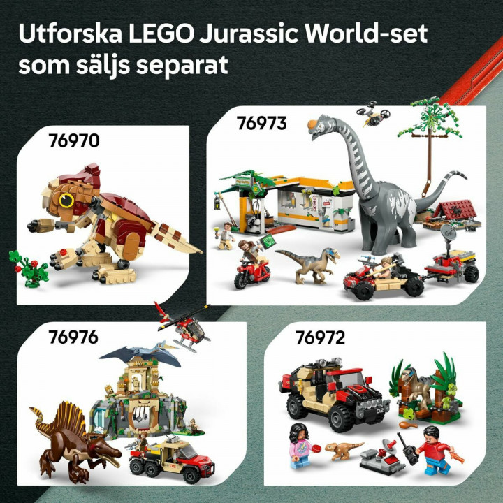 Set de construction Lego JURASSIC WORLD 76975 T.Rex River Escape
