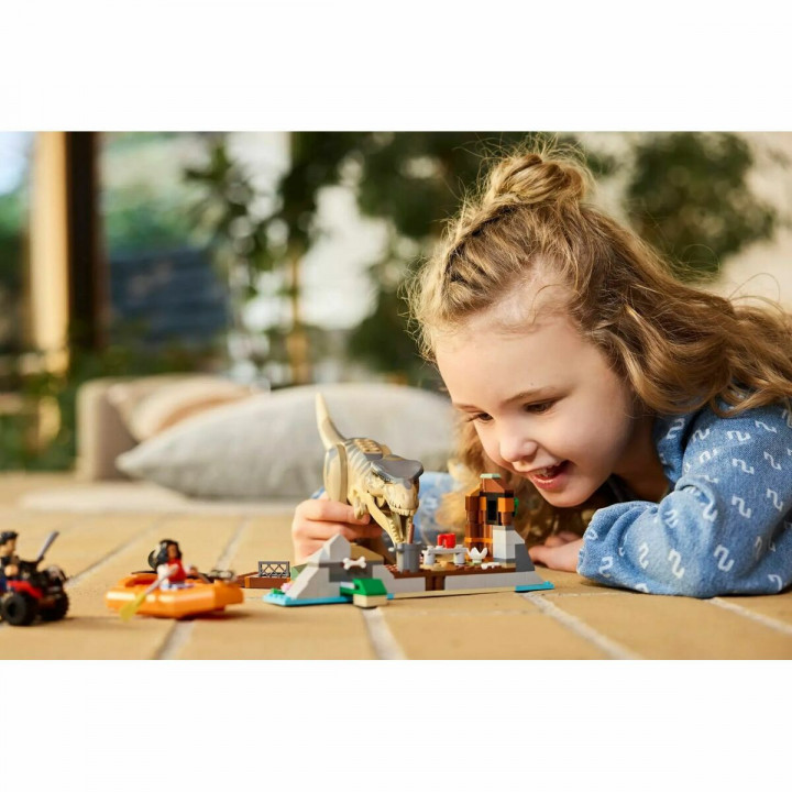 Set de construction Lego JURASSIC WORLD 76975 T.Rex River Escape