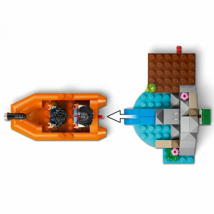 Konstruktionsspiel Lego JURASSIC WORLD 76975 T.Rex River Escape