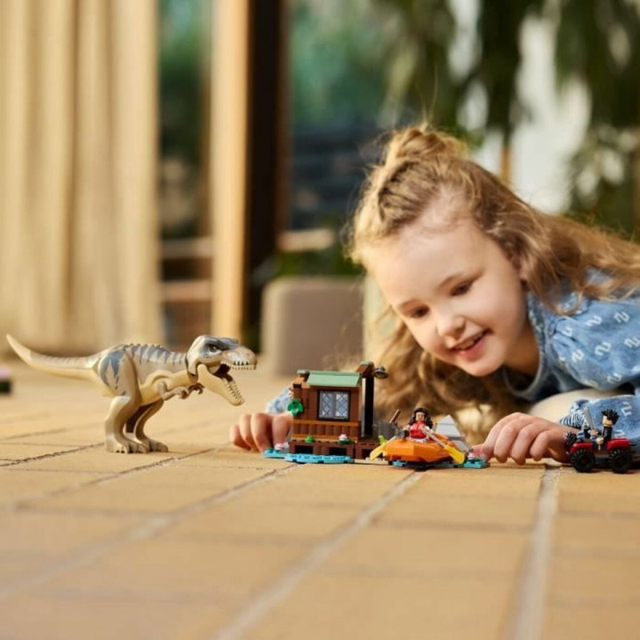 Set di Costruzioni Lego JURASSIC WORLD 76975 T.Rex River Escape