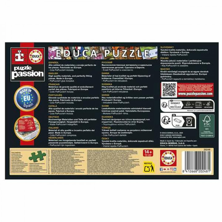 Puzzle Educa Europe Minature 1000 Pièces