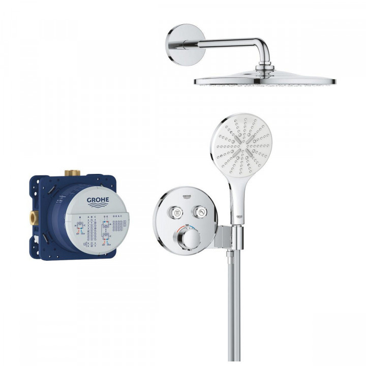 Douchekolom Grohe Grijs 31 cm
