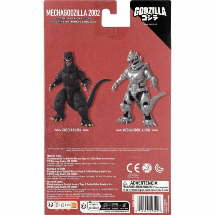 Figura de Acción Bandai MECHA GODZILLA 2002