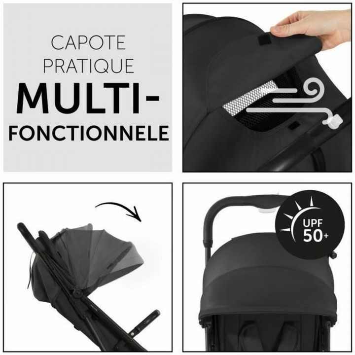 Baby's Pushchair Hauck Black