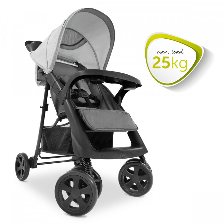 Passeggino per Bambini Hauck Nero Grigio