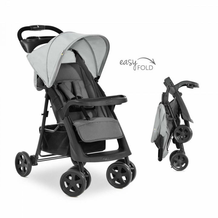 Kinderwagen Hauck Zwart Grijs