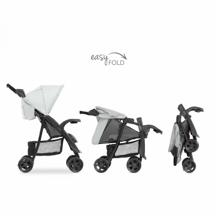 Poussette pour bébé Hauck Noir Gris
