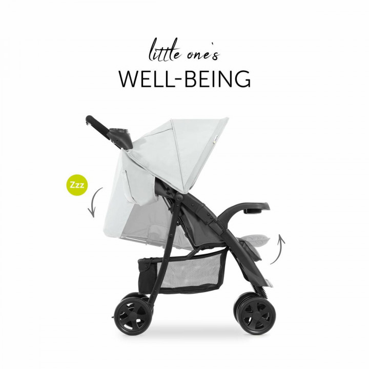 Baby's Pushchair Hauck Black Grey