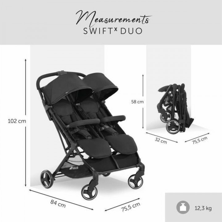 Kinderwagen Hauck Schwarz