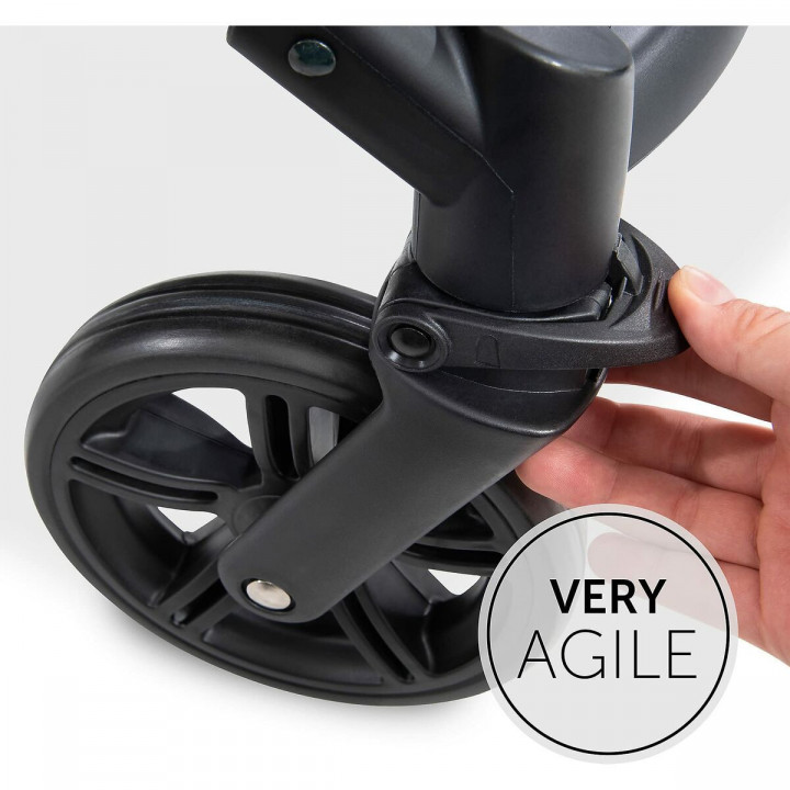 Poussette pour bébé Hauck Gris