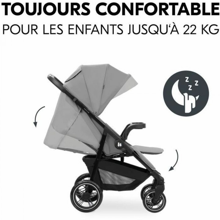 Poussette pour bébé Hauck Gris