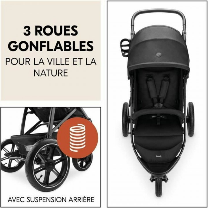 Poussette pour bébé Hauck Noir