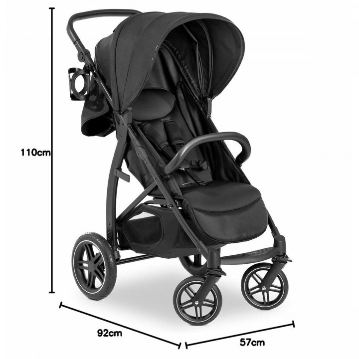 Baby's Pushchair Hauck Black