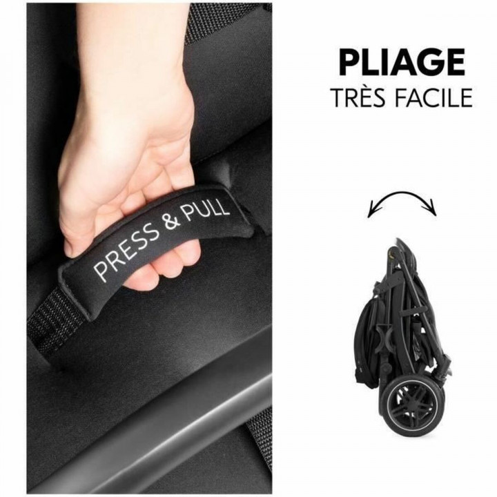 Poussette pour bébé Hauck Noir