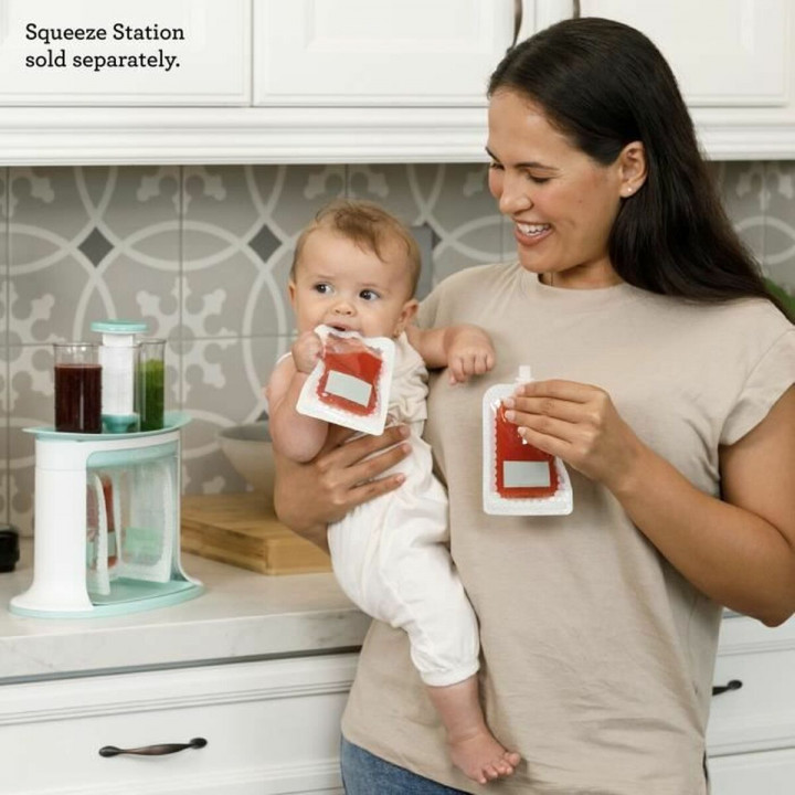 Food Preservation Container Infantino Transparent Plastic 100 ml (25 Units)