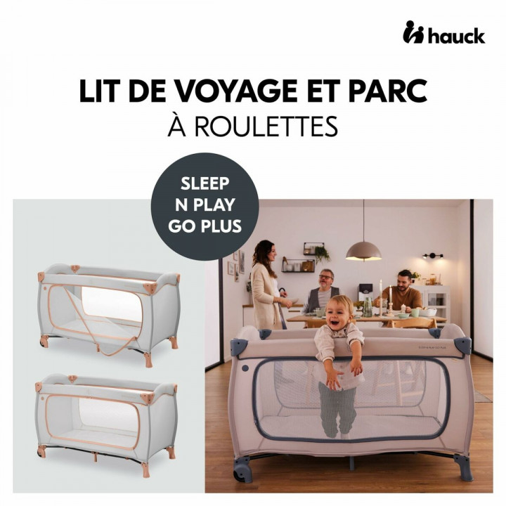 Lit de bébé Hauck Marron