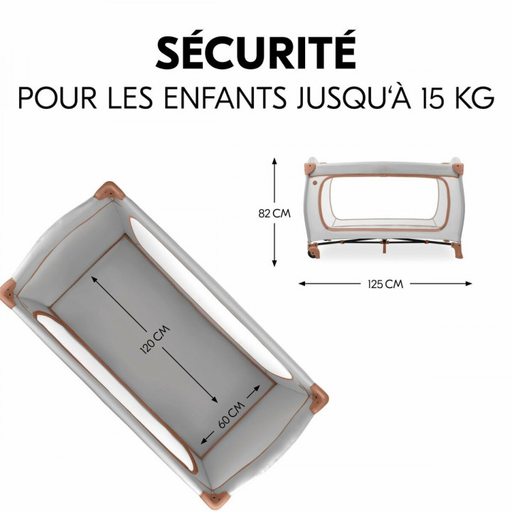 Culla Neonato Hauck Marrone