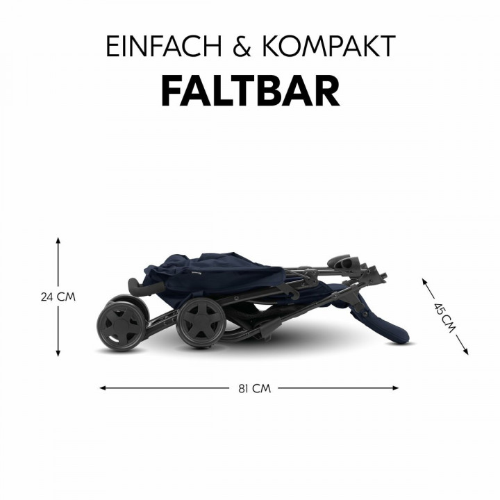 Kinderwagen Hauck Dunkelblau