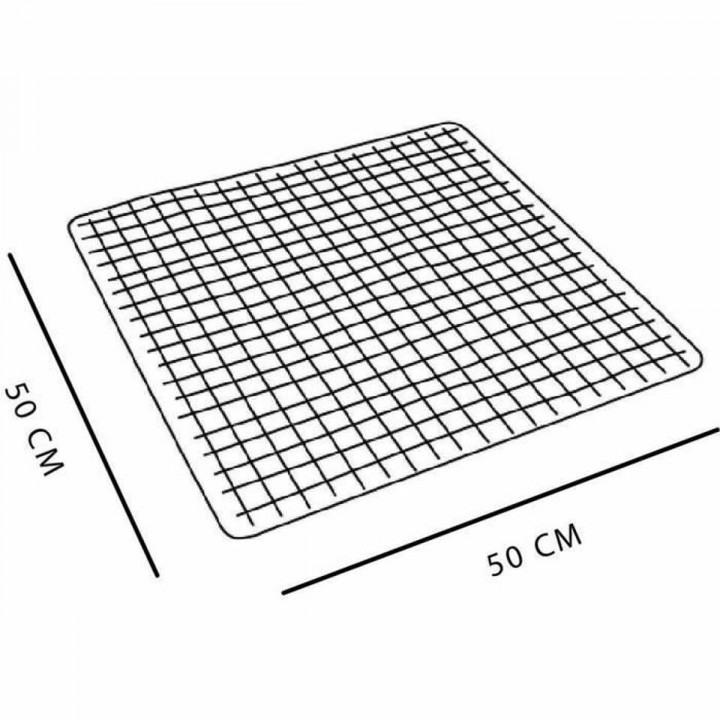 Antislipmat voor in de douche TODAY HOY - UTILITY 50 x 50 cm Blauw PVC