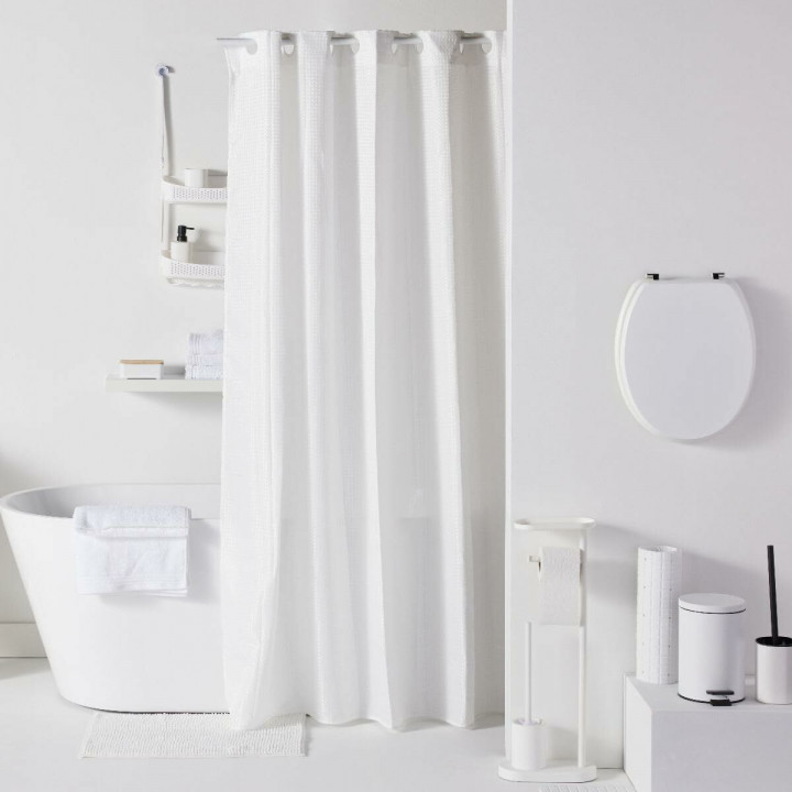 Non-Slip Bath Mat TODAY HOY - UTILITY 40 x 60 cm White polypropylene