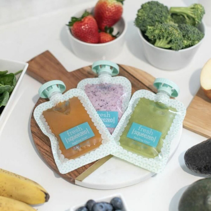 Lebensmittelbehälter Infantino Weiß Kunststoff