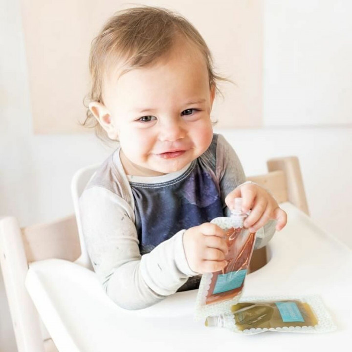 Récipient de Conservation des Aliments Infantino Blanc Plastique