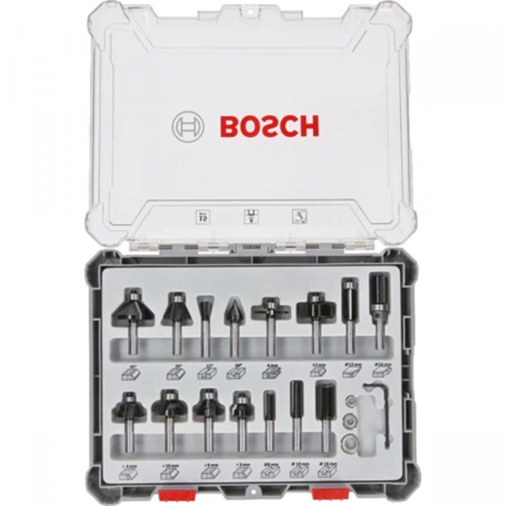 Ensemble de forets BOSCH 2607017472 Métal