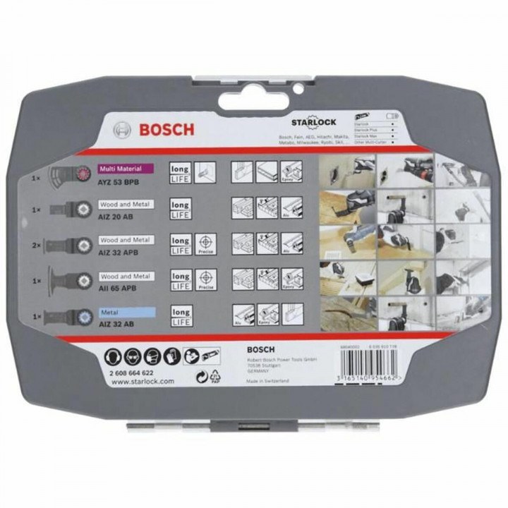 Ensemble de forets BOSCH 2608664622 Métal