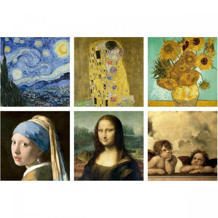 Puzzel Educa Arte en Cubo 36 Onderdelen 216 Onderdelen (6 Stuks)