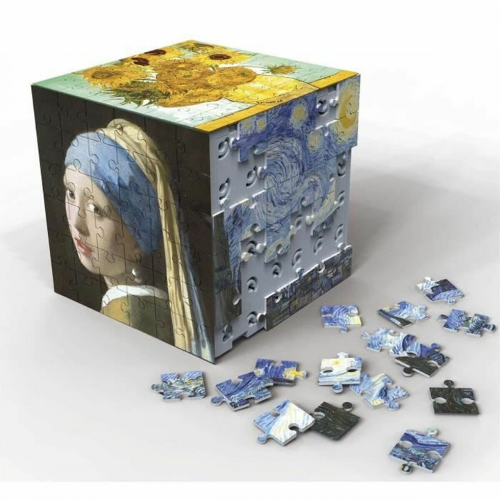 Puzzle Educa Arte en Cubo 36 Pieces 216 Pieces (6 Units)