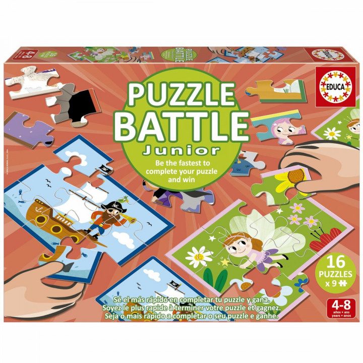 Puzzle Educa Battle Jr Fantasy 144 Pezzi