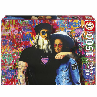 Puzzel Educa Leo y Lisa 1500 Onderdelen