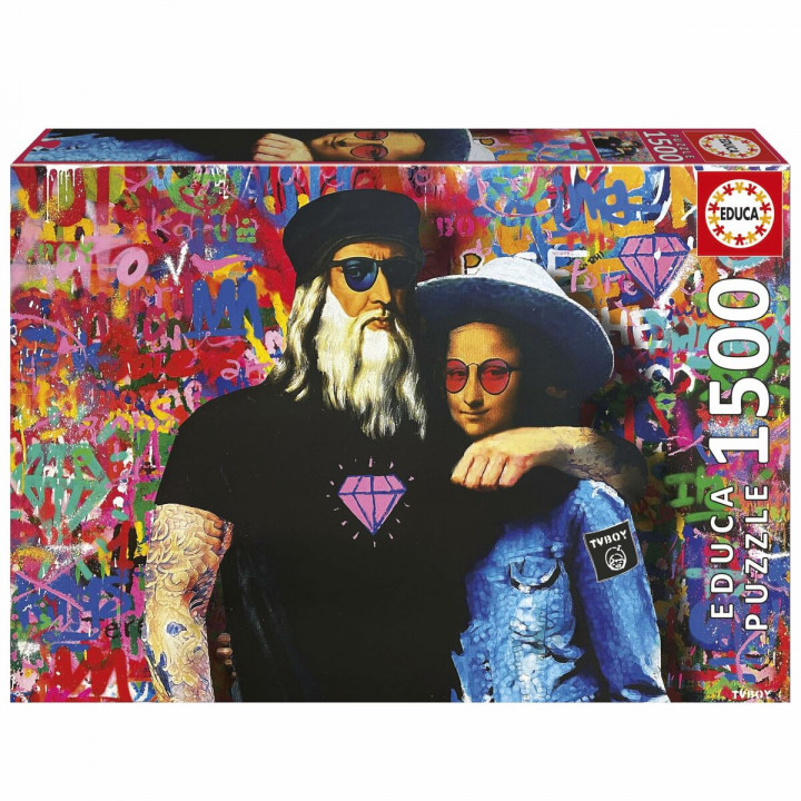 Puzzle Educa Leo y Lisa 1500 Stücke