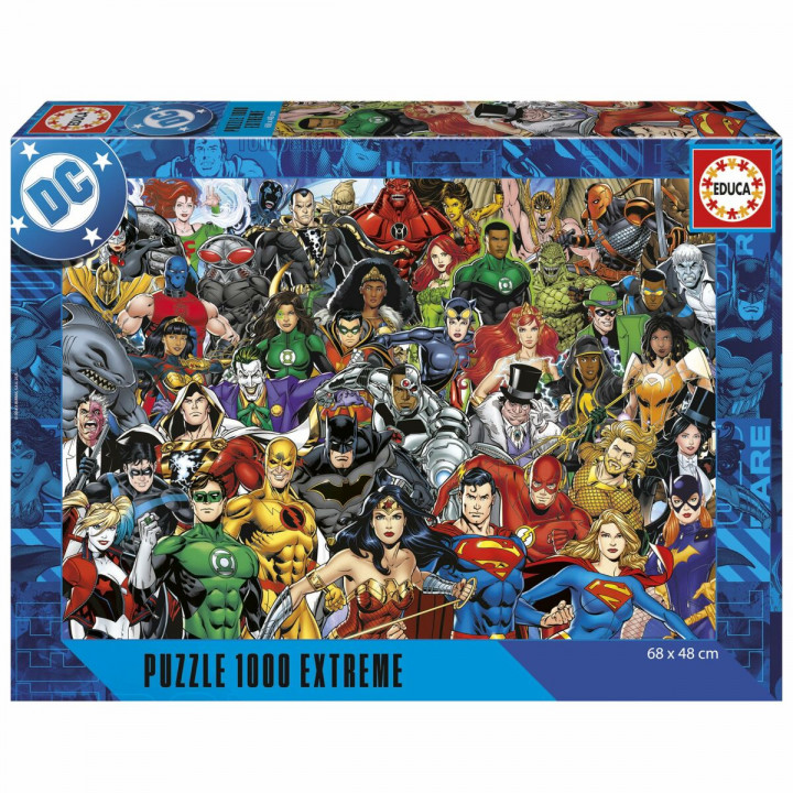 Puzzle Educa Liga de la Justicia DC Comics 1000 Pièces