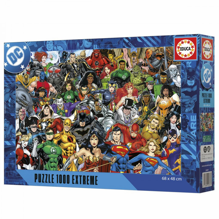 Puzzle Educa Liga de la Justicia DC Comics 1000 Pezzi